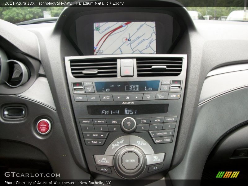 Navigation of 2011 ZDX Technology SH-AWD