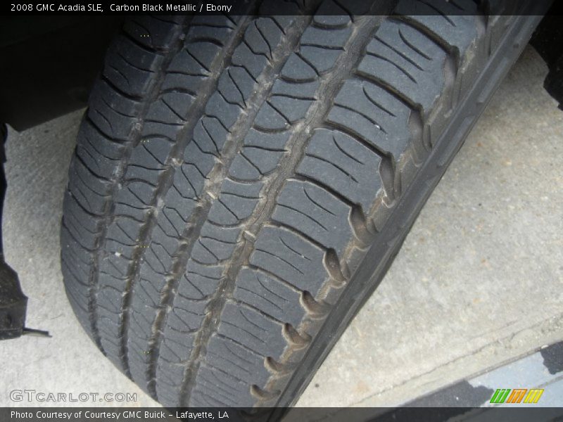 Carbon Black Metallic / Ebony 2008 GMC Acadia SLE