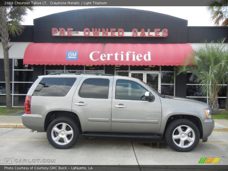 Graystone Metallic / Light Titanium 2009 Chevrolet Tahoe LT