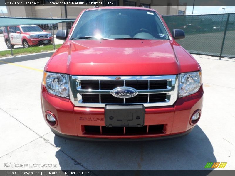 Toreador Red Metallic / Charcoal Black 2012 Ford Escape XLT