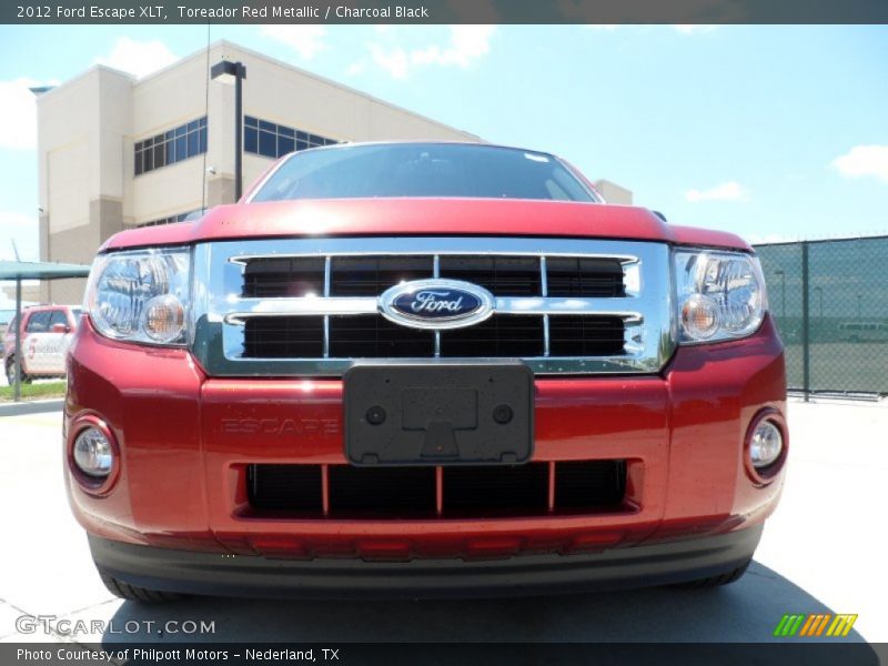 Toreador Red Metallic / Charcoal Black 2012 Ford Escape XLT