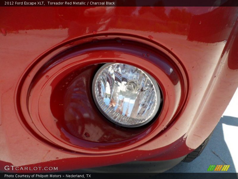 Toreador Red Metallic / Charcoal Black 2012 Ford Escape XLT