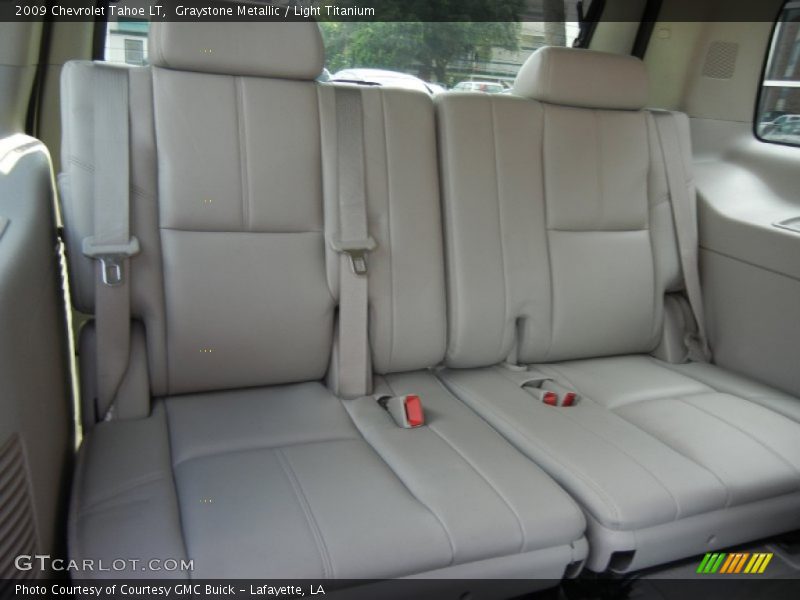  2009 Tahoe LT Light Titanium Interior