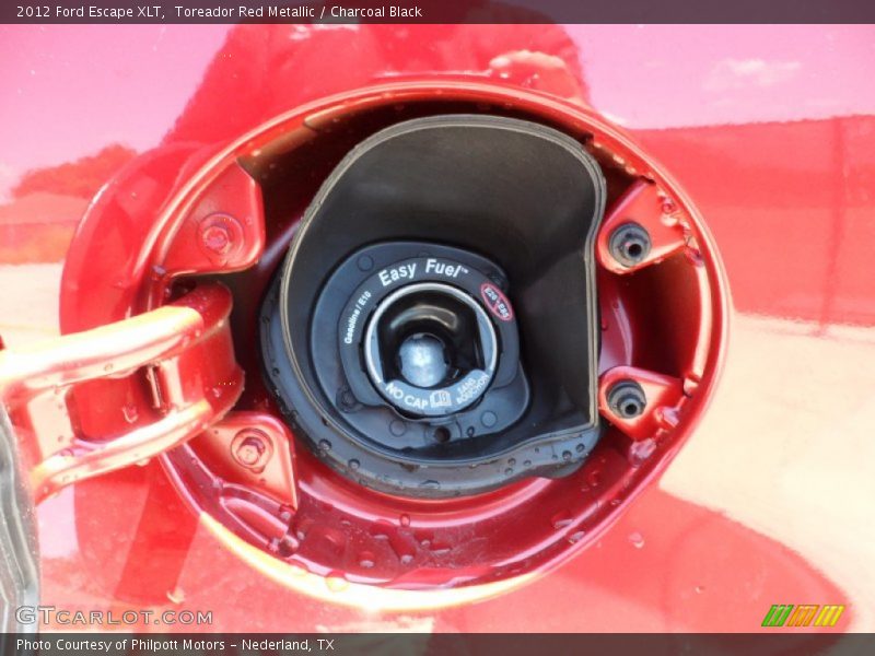 Toreador Red Metallic / Charcoal Black 2012 Ford Escape XLT