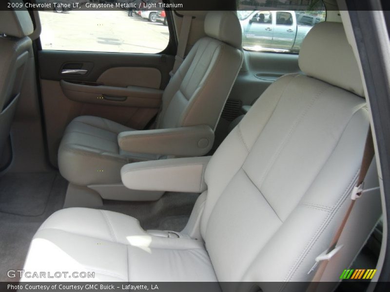  2009 Tahoe LT Light Titanium Interior