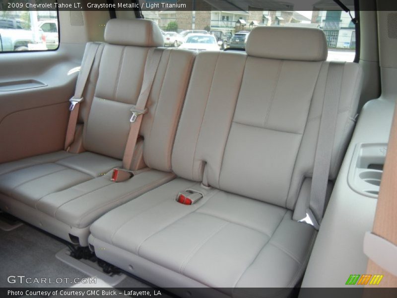  2009 Tahoe LT Light Titanium Interior