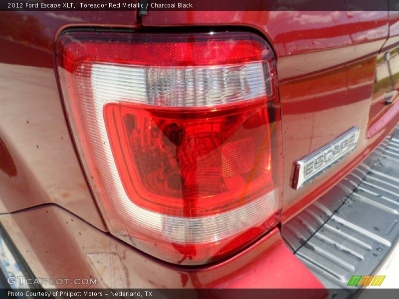 Toreador Red Metallic / Charcoal Black 2012 Ford Escape XLT