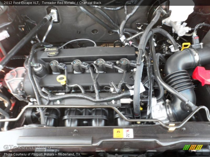  2012 Escape XLT Engine - 2.5 Liter DOHC 16-Valve Duratec 4 Cylinder