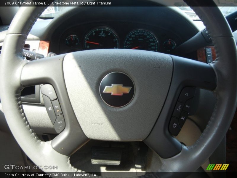 Graystone Metallic / Light Titanium 2009 Chevrolet Tahoe LT