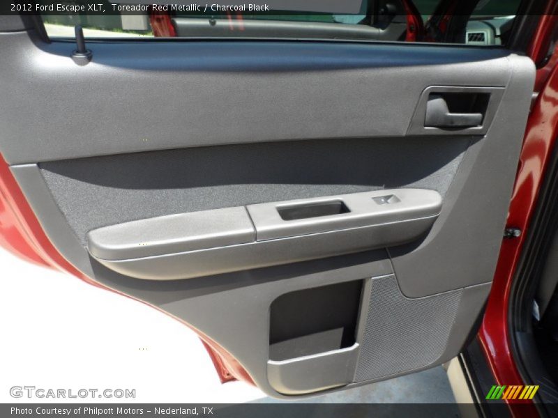 Toreador Red Metallic / Charcoal Black 2012 Ford Escape XLT