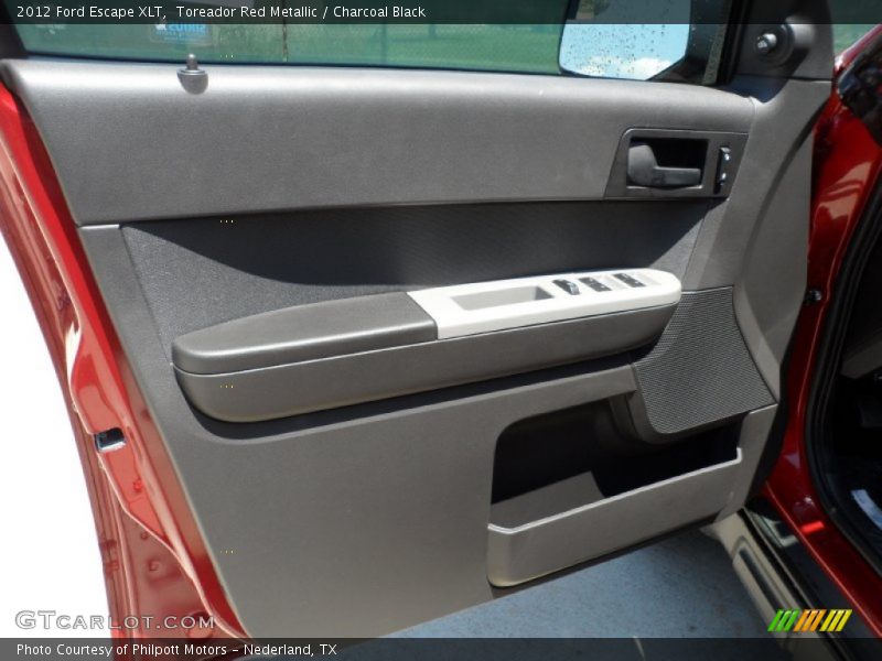 Toreador Red Metallic / Charcoal Black 2012 Ford Escape XLT
