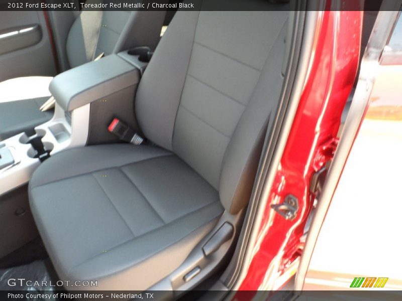 Toreador Red Metallic / Charcoal Black 2012 Ford Escape XLT