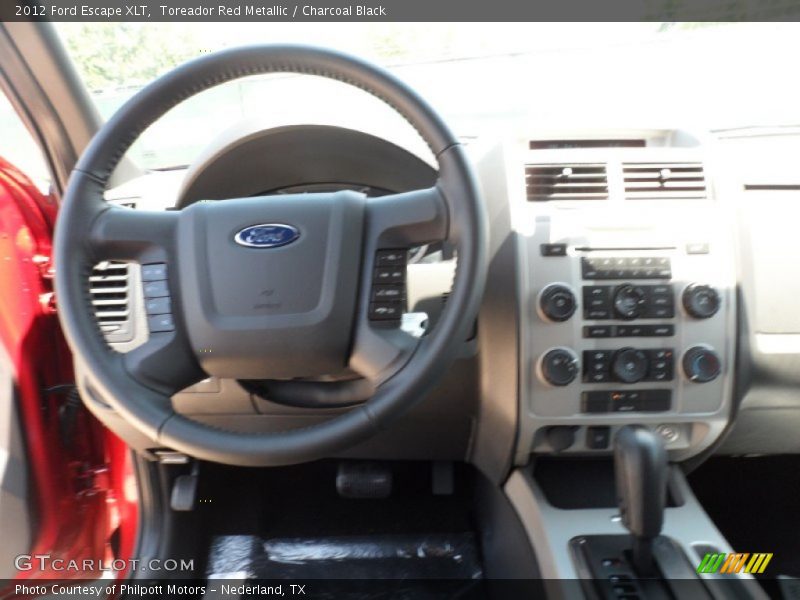 Toreador Red Metallic / Charcoal Black 2012 Ford Escape XLT