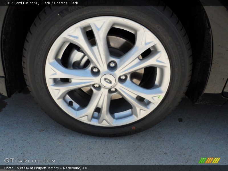 Black / Charcoal Black 2012 Ford Fusion SE