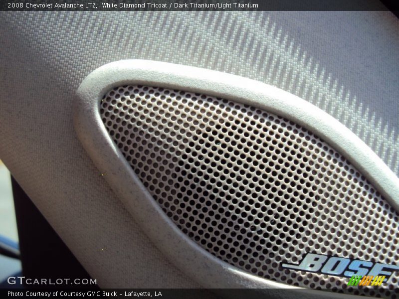 White Diamond Tricoat / Dark Titanium/Light Titanium 2008 Chevrolet Avalanche LTZ