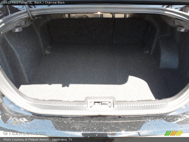 Black / Charcoal Black 2012 Ford Fusion SE