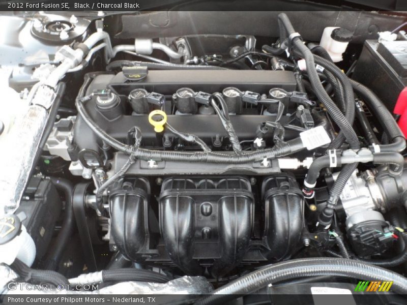 Black / Charcoal Black 2012 Ford Fusion SE