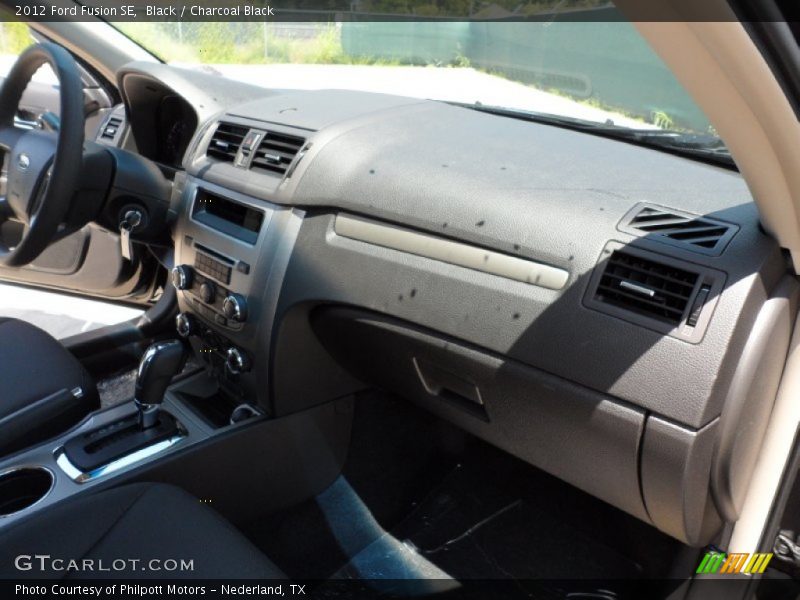 Black / Charcoal Black 2012 Ford Fusion SE