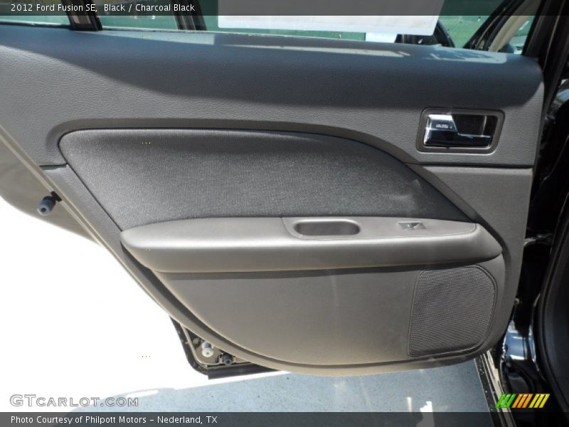 Black / Charcoal Black 2012 Ford Fusion SE