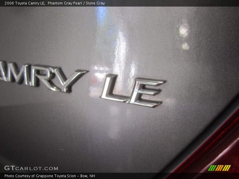 Phantom Gray Pearl / Stone Gray 2006 Toyota Camry LE