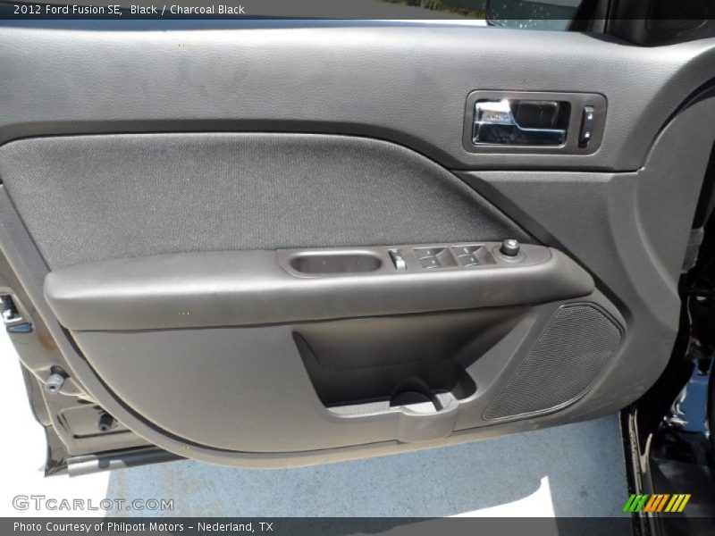 Black / Charcoal Black 2012 Ford Fusion SE