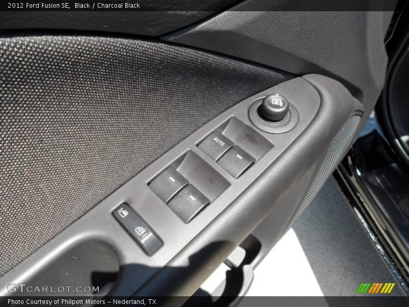 Black / Charcoal Black 2012 Ford Fusion SE
