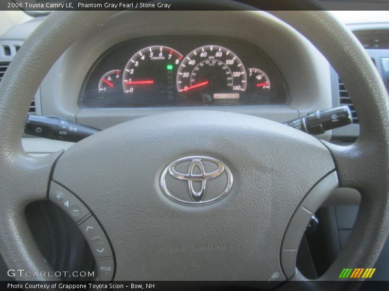 Phantom Gray Pearl / Stone Gray 2006 Toyota Camry LE