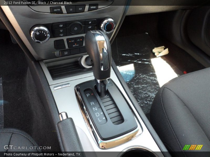 Black / Charcoal Black 2012 Ford Fusion SE