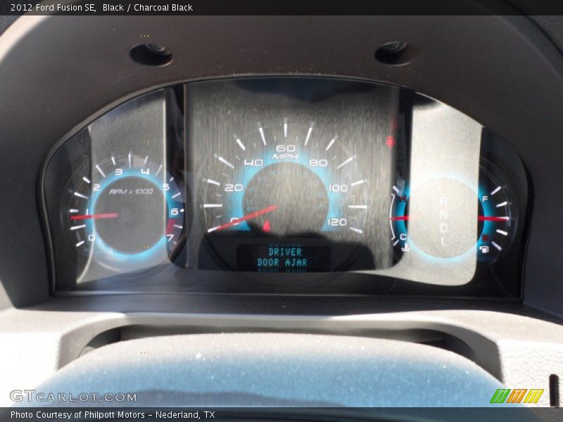 Black / Charcoal Black 2012 Ford Fusion SE