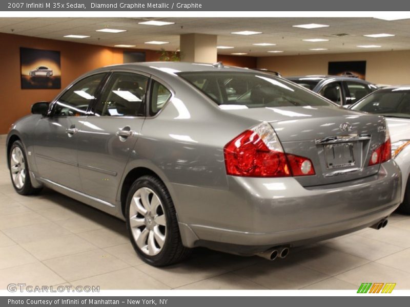 Diamond Graphite Metallic / Graphite 2007 Infiniti M 35x Sedan