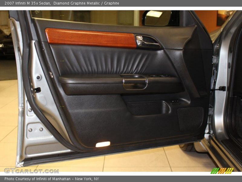 Diamond Graphite Metallic / Graphite 2007 Infiniti M 35x Sedan