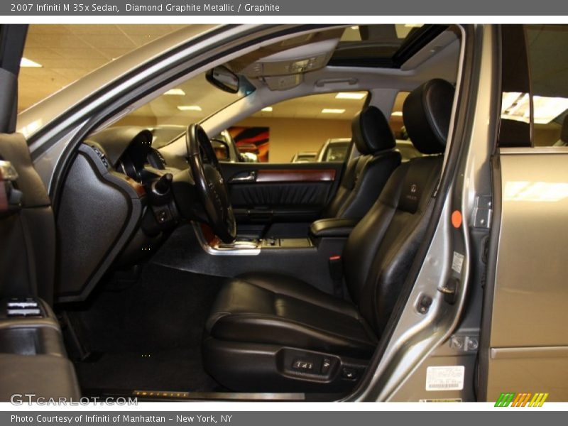 Diamond Graphite Metallic / Graphite 2007 Infiniti M 35x Sedan
