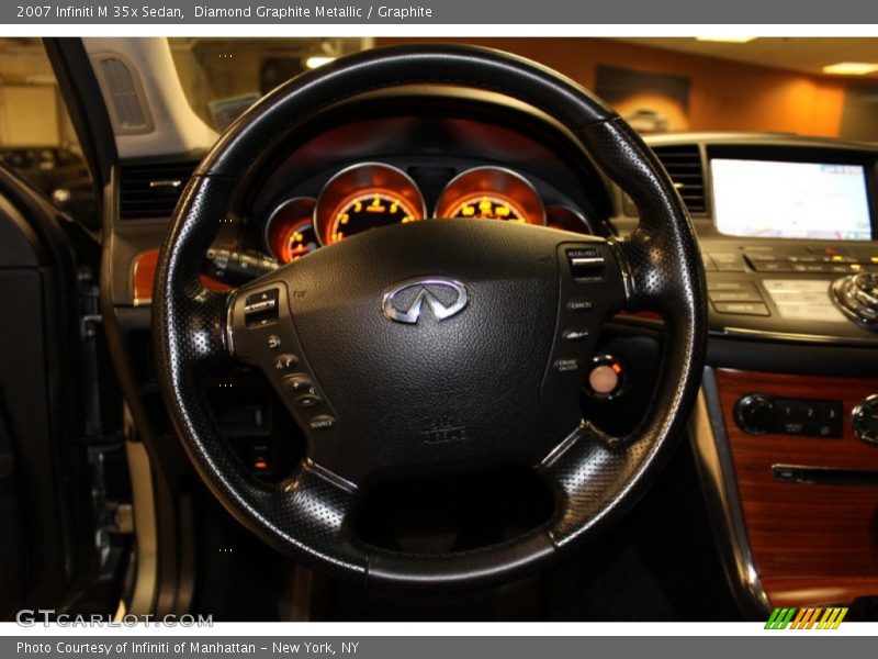 Diamond Graphite Metallic / Graphite 2007 Infiniti M 35x Sedan
