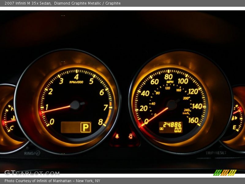 Diamond Graphite Metallic / Graphite 2007 Infiniti M 35x Sedan
