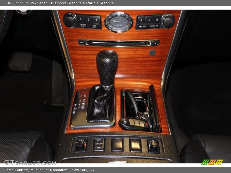Diamond Graphite Metallic / Graphite 2007 Infiniti M 35x Sedan