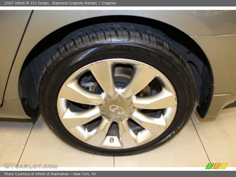 Diamond Graphite Metallic / Graphite 2007 Infiniti M 35x Sedan