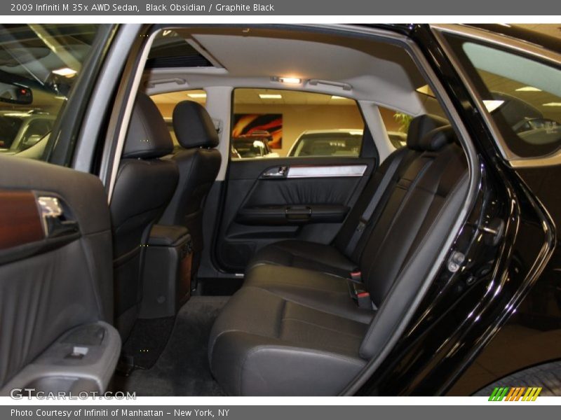 Black Obsidian / Graphite Black 2009 Infiniti M 35x AWD Sedan