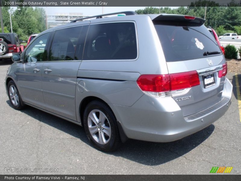 Slate Green Metallic / Gray 2008 Honda Odyssey Touring