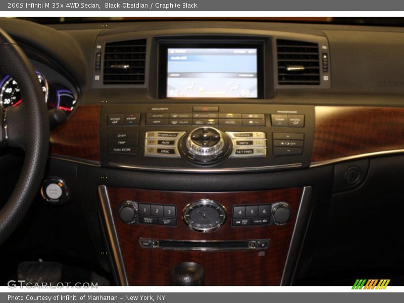 Black Obsidian / Graphite Black 2009 Infiniti M 35x AWD Sedan
