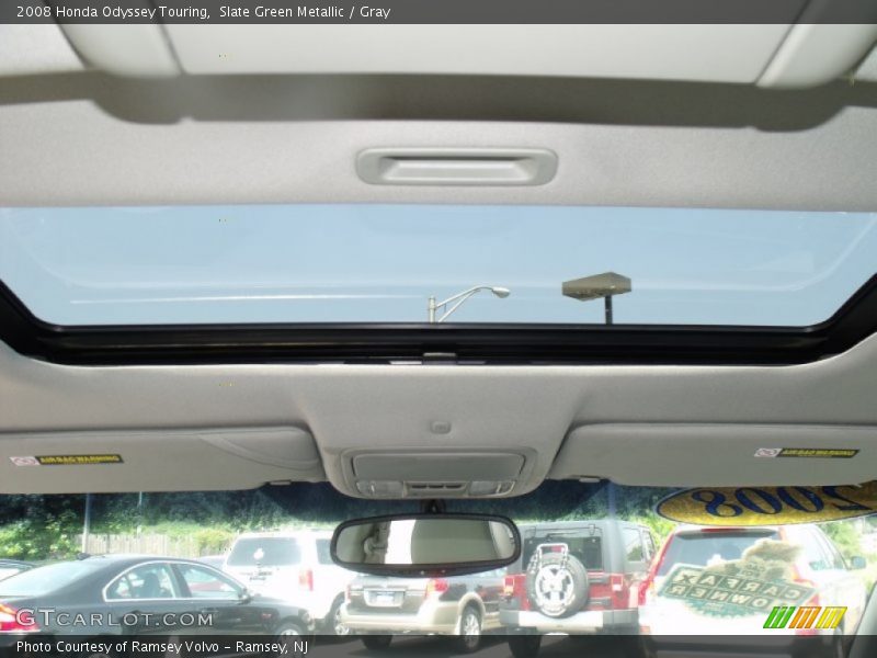 Slate Green Metallic / Gray 2008 Honda Odyssey Touring