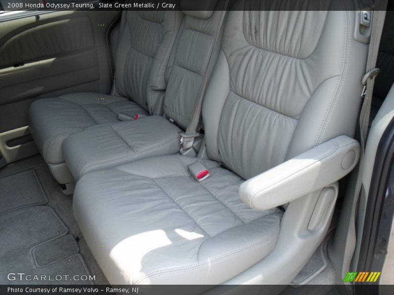 Slate Green Metallic / Gray 2008 Honda Odyssey Touring