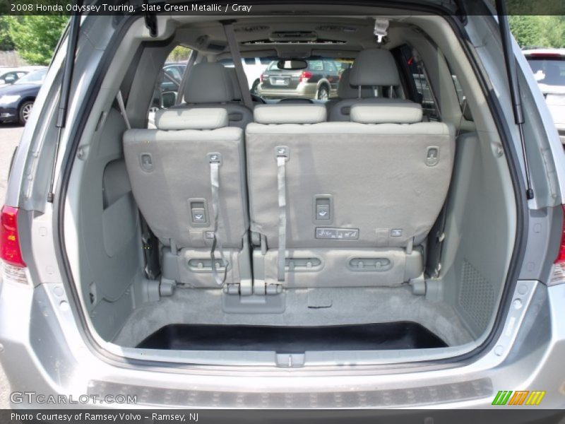 Slate Green Metallic / Gray 2008 Honda Odyssey Touring