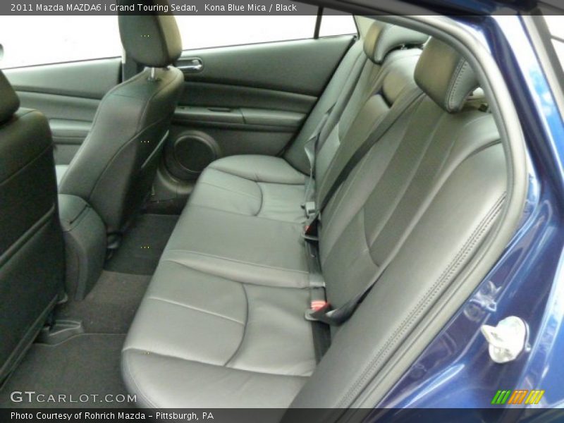  2011 MAZDA6 i Grand Touring Sedan Black Interior