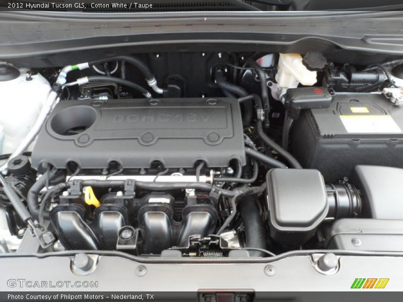  2012 Tucson GLS Engine - 2.4 Liter DOHC 16-Valve CVVT 4 Cylinder