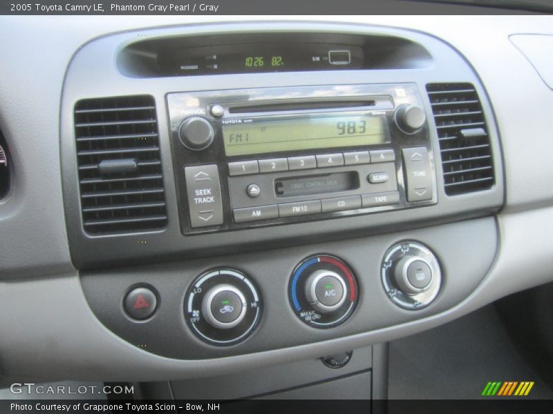 Phantom Gray Pearl / Gray 2005 Toyota Camry LE