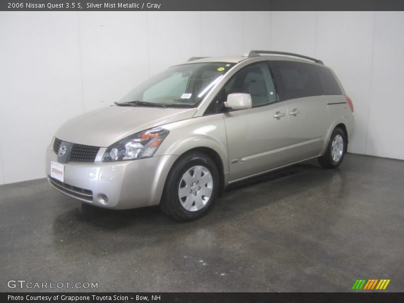 Silver Mist Metallic / Gray 2006 Nissan Quest 3.5 S