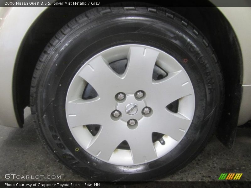 Silver Mist Metallic / Gray 2006 Nissan Quest 3.5 S