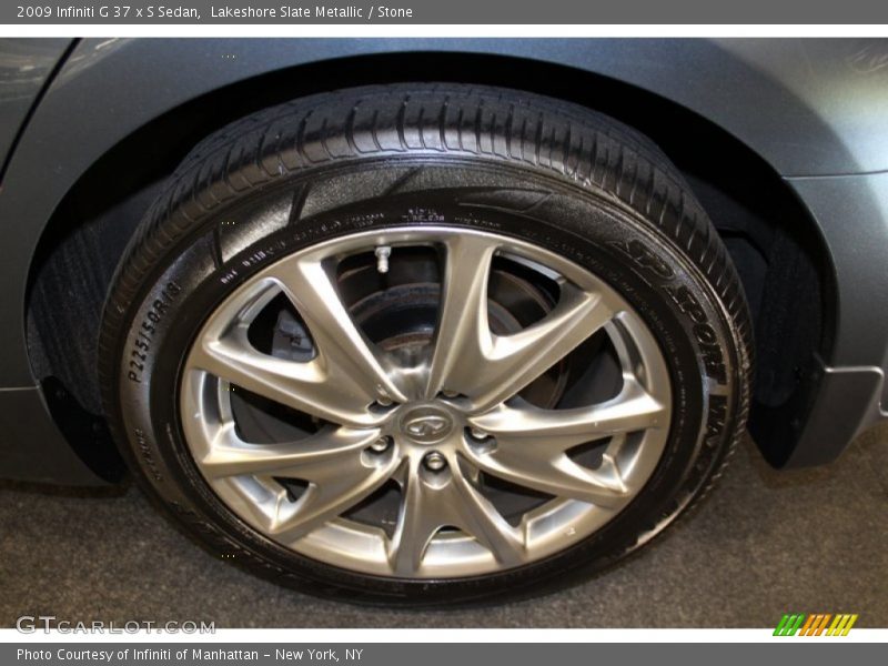  2009 G 37 x S Sedan Wheel