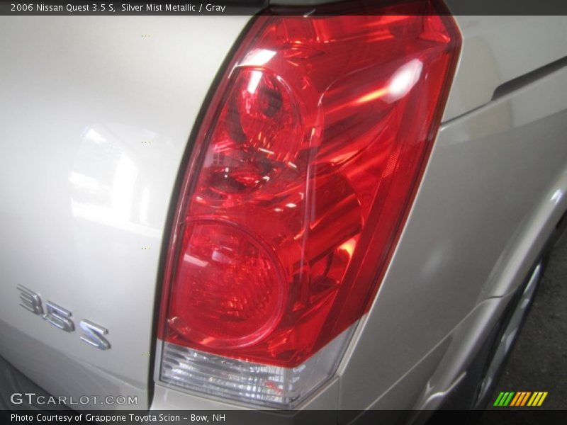 Silver Mist Metallic / Gray 2006 Nissan Quest 3.5 S