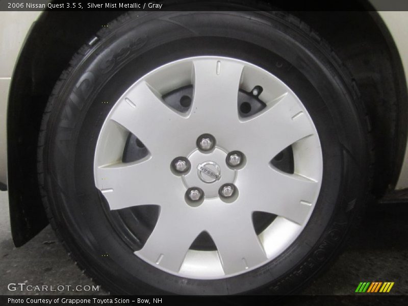 Silver Mist Metallic / Gray 2006 Nissan Quest 3.5 S